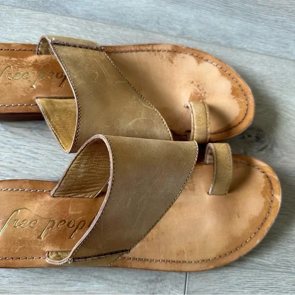 Free People Sant Antoni Slides Sandals Sz 6.5 - Picture 6 of 9
